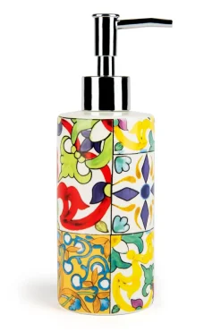 Accessori bagno in set, 3 pezzi, lisbona, mediterraneo