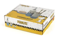 Accessori bagno in set, 3 pezzi, peanuts