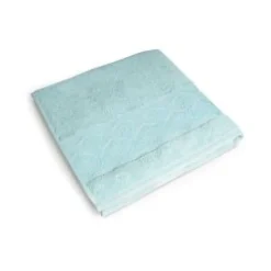 Asciugamano viso, 100% cotone, azzurro giada, 60x100 cm