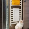 Asciugamano viso, 100% cotone, giallo, 60x100 cm