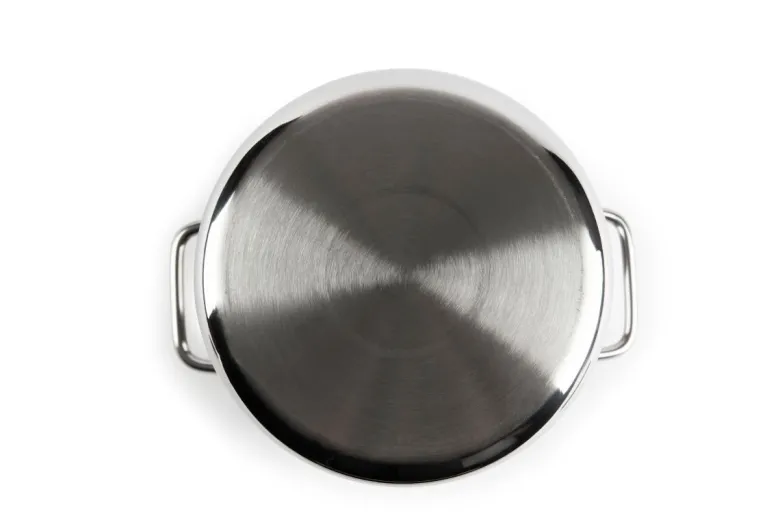 Asparagera con coperchio, acciaio inox 18/10, 4 litri