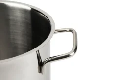 Asparagera con coperchio, acciaio inox 18/10, 4 litri