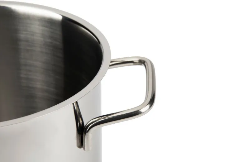 Asparagera con coperchio, acciaio inox 18/10, 4 litri