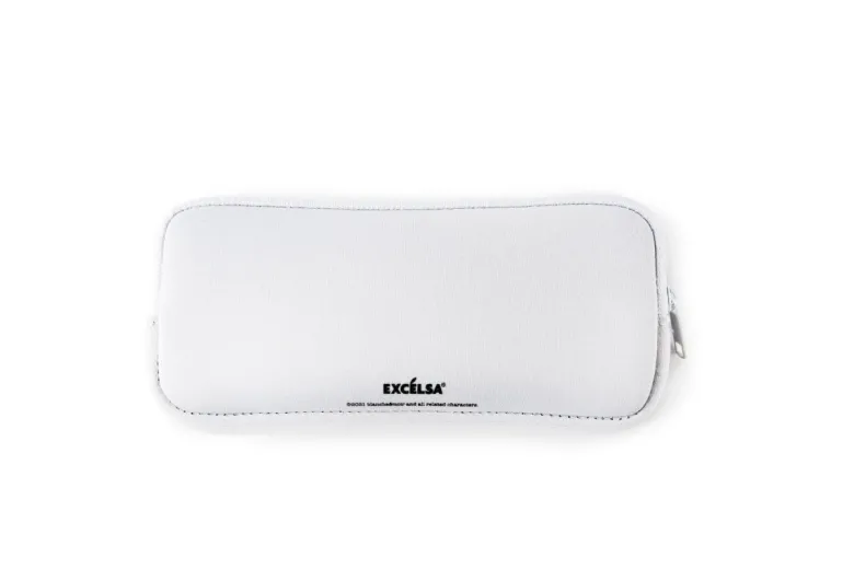 Astuccio, gattino, bianco e nero, neoprene