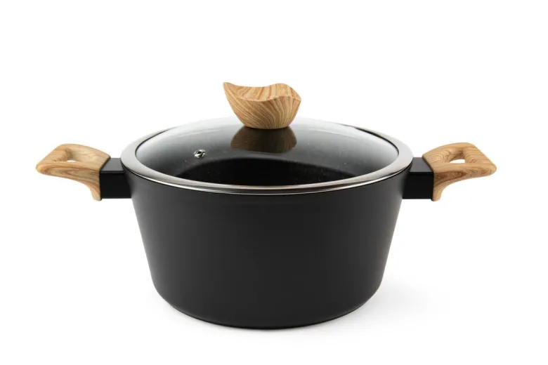 Batteria di pentole e accessori, 19 pezzi, antiaderente