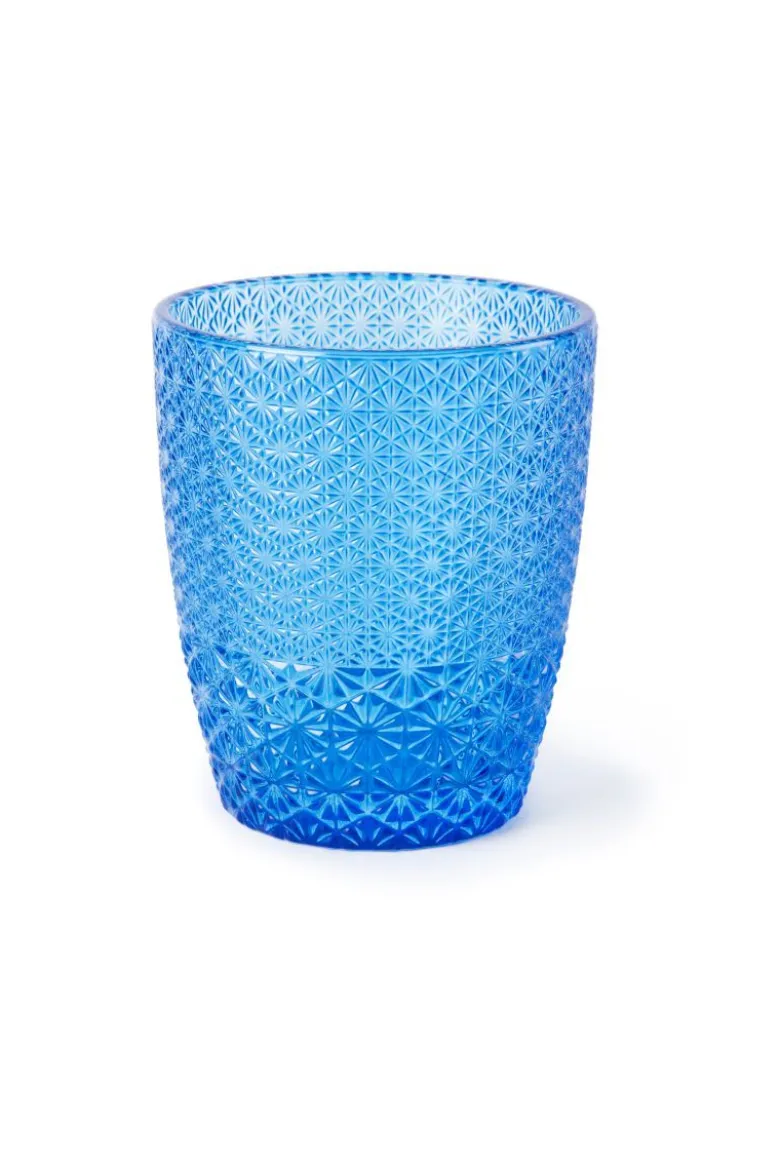 Bicchieri acqua, multicolore, vetro colorato in pasta, ice