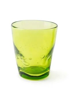 Bicchieri acqua, multicolore, vetro colorato in pasta, wave