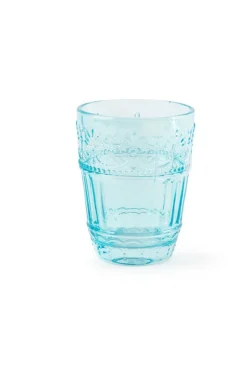 Bicchieri acqua, multicolore, vetro colorato in pasta,flower