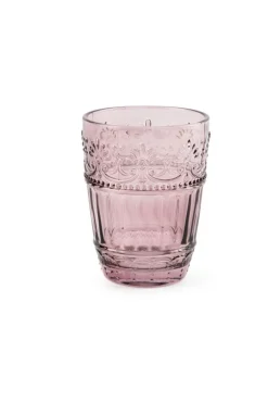 Bicchieri acqua, multicolore, vetro colorato in pasta,flower