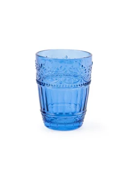 Bicchieri acqua, multicolore, vetro colorato in pasta,flower