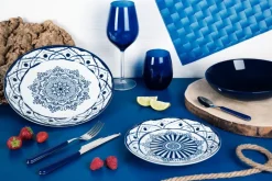 Bicchieri acqua, 6 pezzi, blu