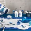Bicchieri acqua, 3 pezzi, con pesci