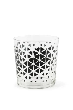 Bicchieri acqua, 6 pezzi, fantasie geometriche