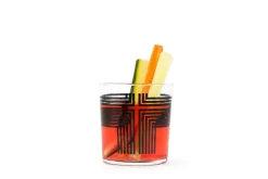 Bicchieri acqua, 6 pezzi, fantasie geometriche