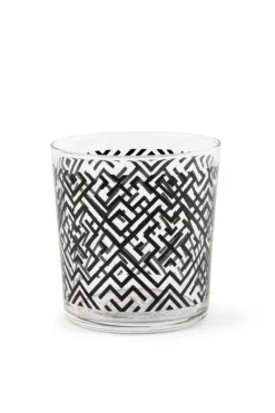 Bicchieri acqua, 6 pezzi, fantasie geometriche