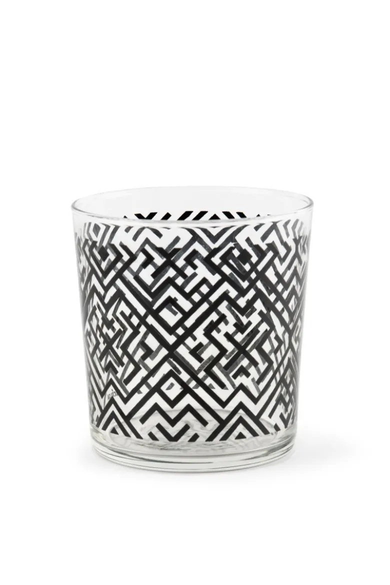 Bicchieri acqua, 6 pezzi, fantasie geometriche