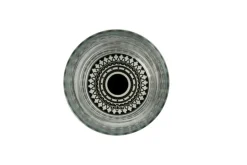 Bicchieri acqua, 6 pezzi, fondo boheme nero