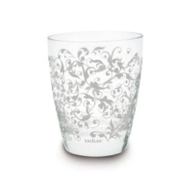 Bicchieri acqua, 2 pezzi, fregi