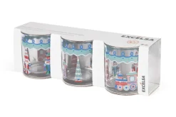 Bicchieri acqua, 3 pezzi, natalizi
