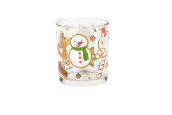 Bicchieri acqua, 6 pezzi, natalizi, invernali