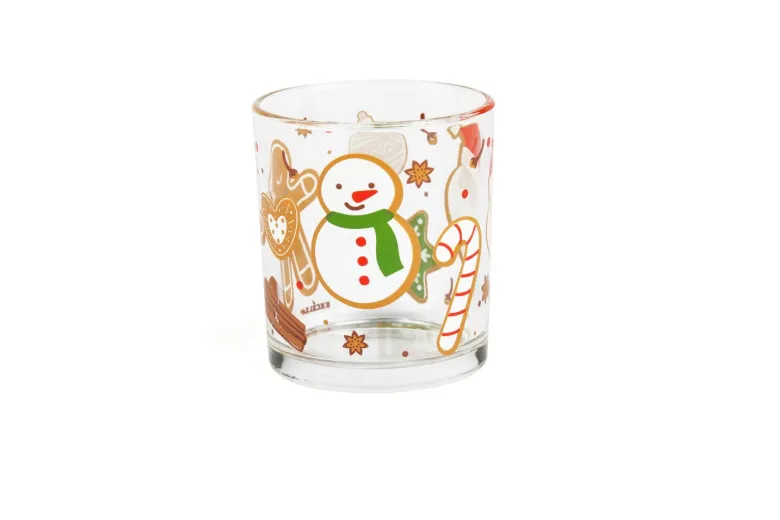 Bicchieri acqua, 6 pezzi, natalizi, invernali