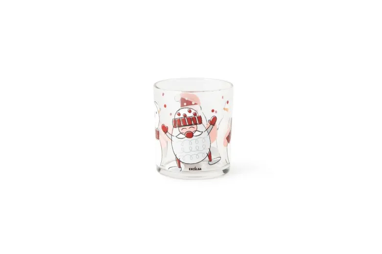 Bicchieri acqua, 3 pezzi, natalizi