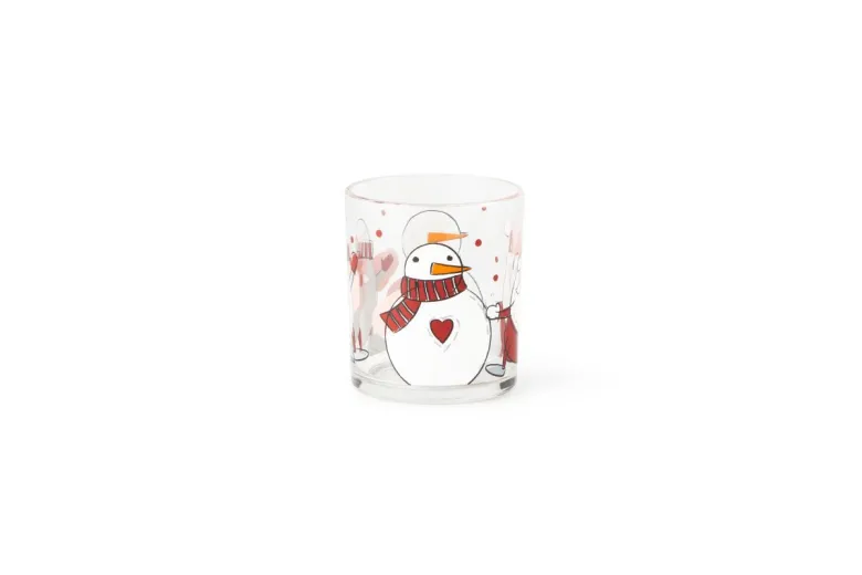 Bicchieri acqua, 3 pezzi, natalizi