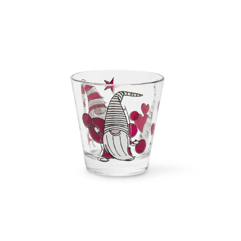 Bicchieri acqua, 6 pezzi, natalizi