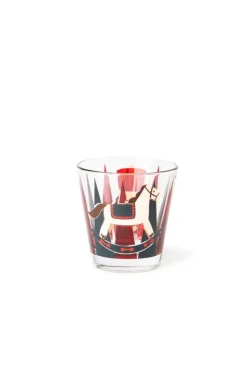 Bicchieri acqua, 6 pezzi, natalizi, impilabili