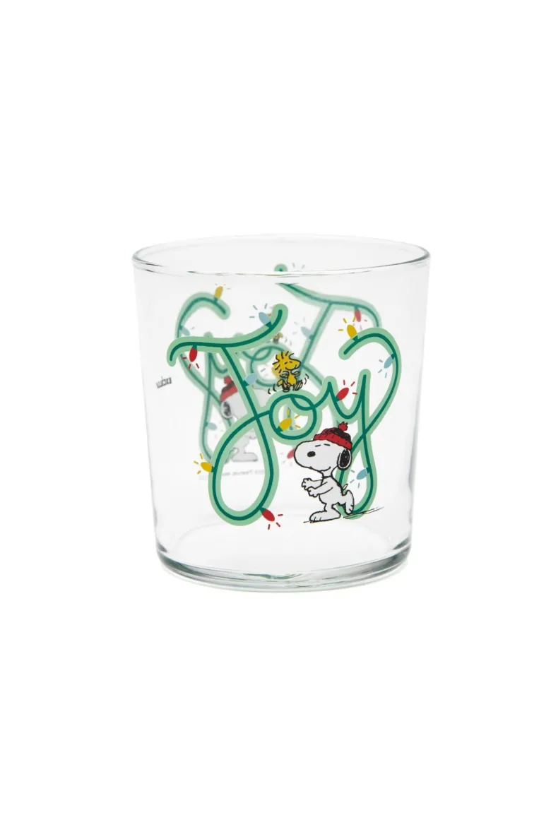 Bicchieri acqua, 6 pezzi, peanuts shiny & bright