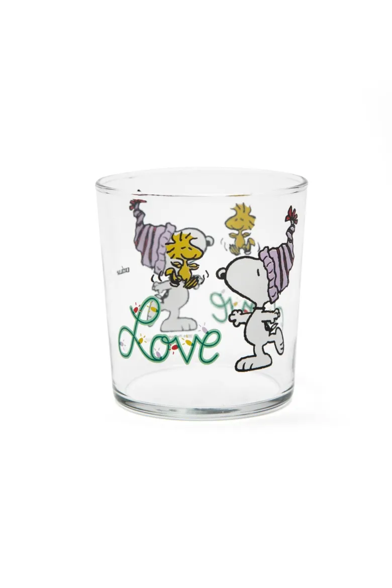 Bicchieri acqua, 6 pezzi, peanuts shiny & bright