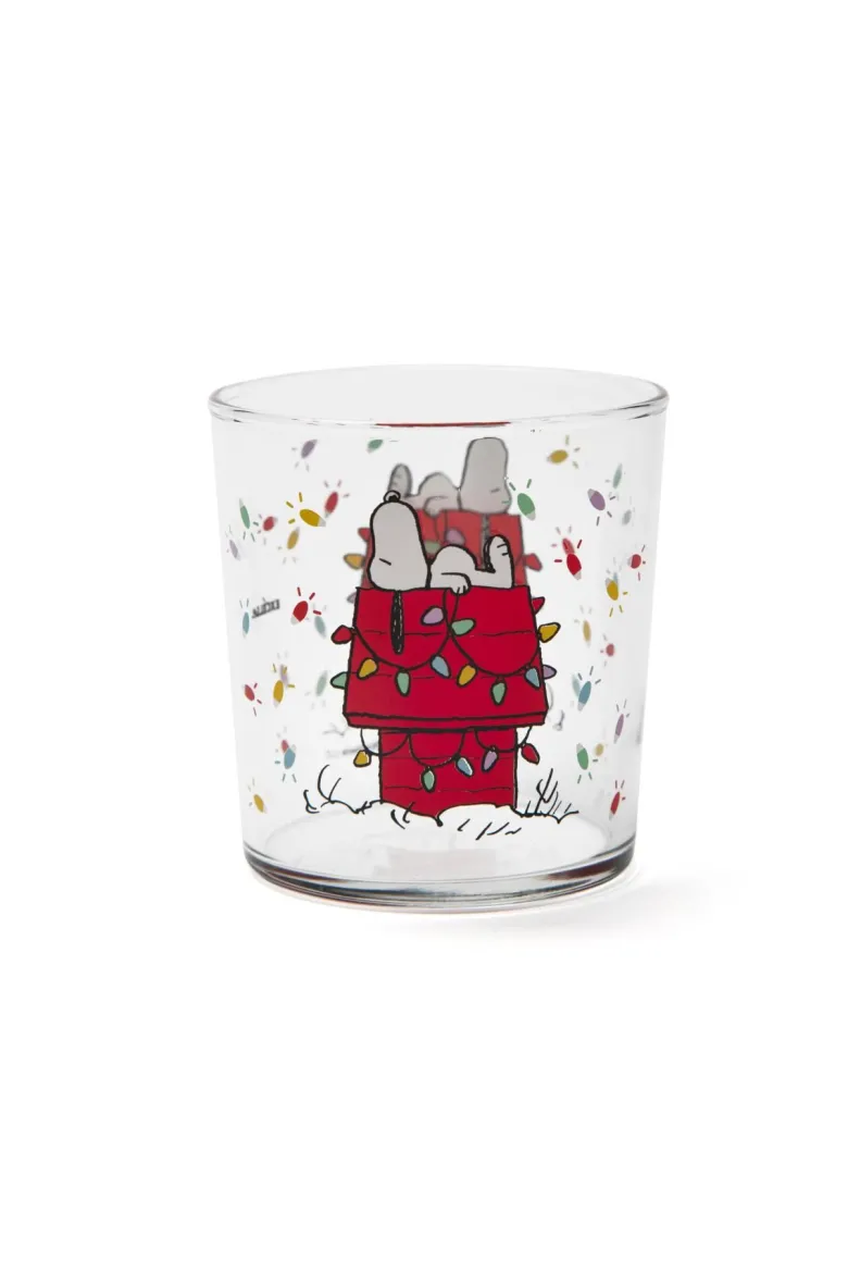Bicchieri acqua, 6 pezzi, peanuts shiny & bright