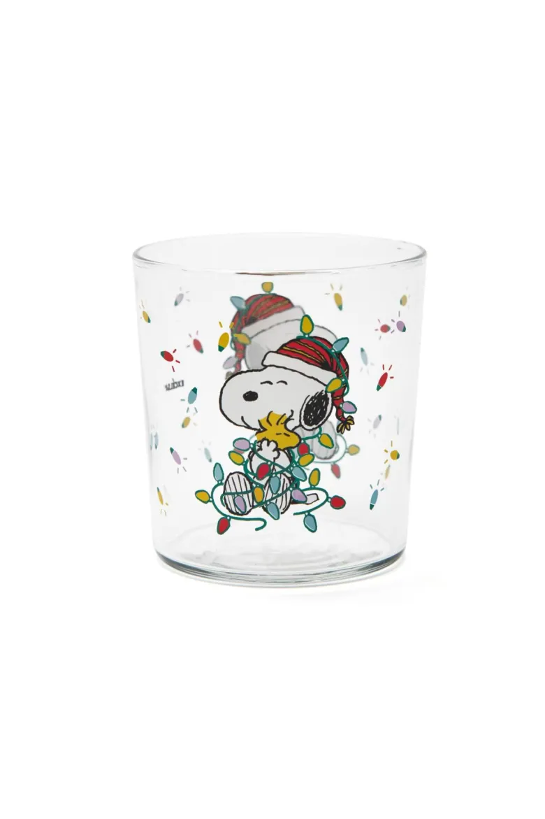 Bicchieri acqua, 6 pezzi, peanuts shiny & bright