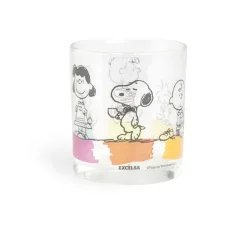 Bicchieri acqua, 3 pezzi, peanuts