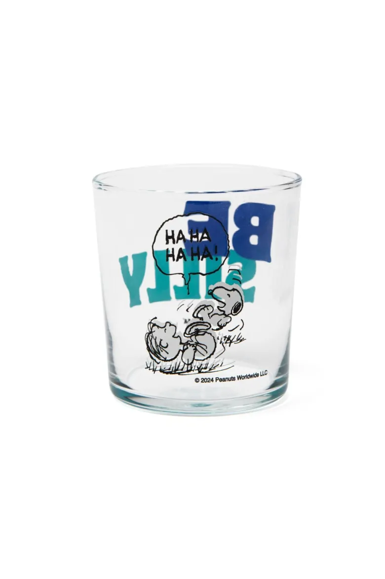 Bicchieri acqua, 6 pezzi, peanuts