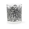 Bicchieri acqua, 6 pezzi, stile geometrico
