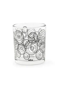 Bicchieri acqua, 6 pezzi, stile geometrico