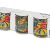 Bicchieri acqua, 3 pezzi, stile messicano