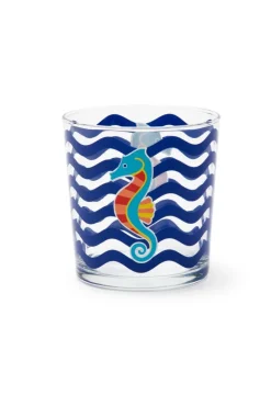 Bicchieri acqua, 6 pezzi, stile marinaro