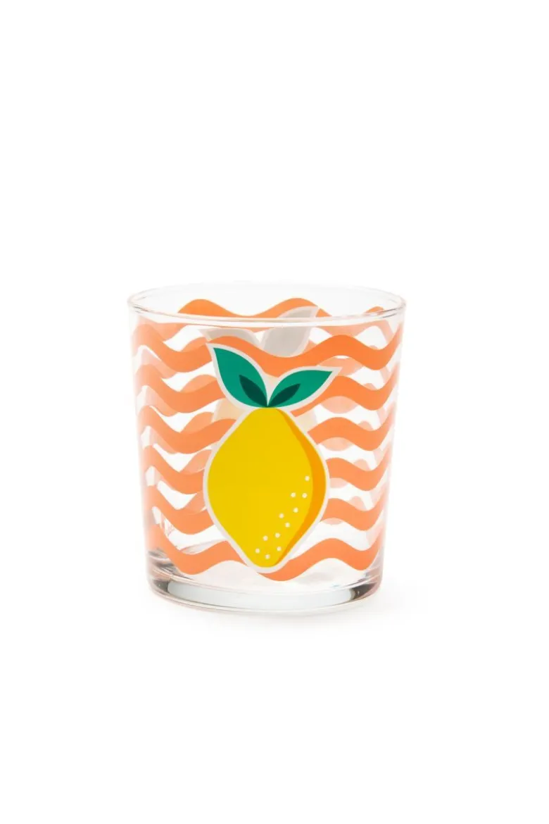 Bicchieri acqua, 6 pezzi, stile marinaro