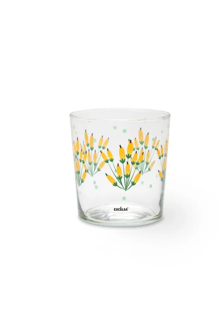 Bicchieri acqua, 6 pezzi, stile primaverile