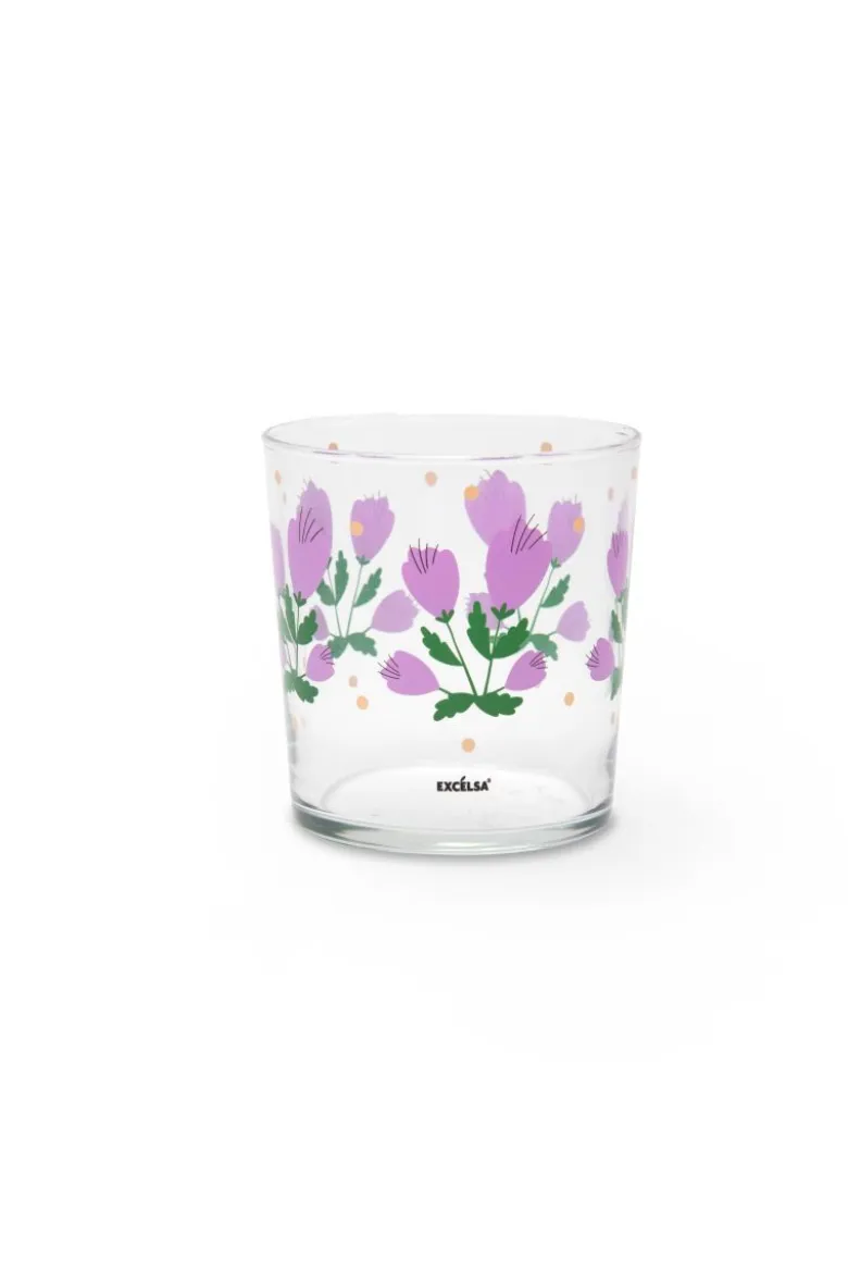 Bicchieri acqua, 6 pezzi, stile primaverile