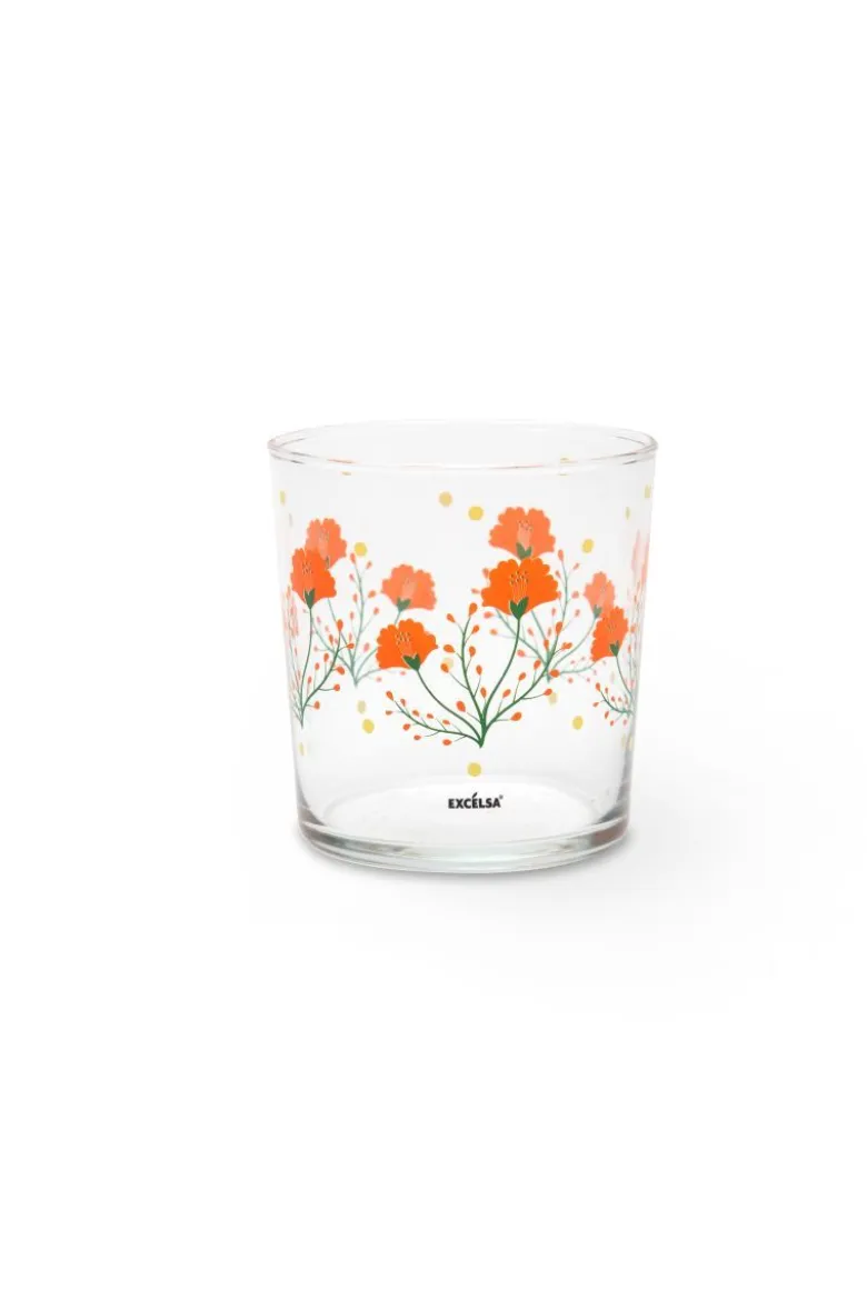 Bicchieri acqua, 6 pezzi, stile primaverile