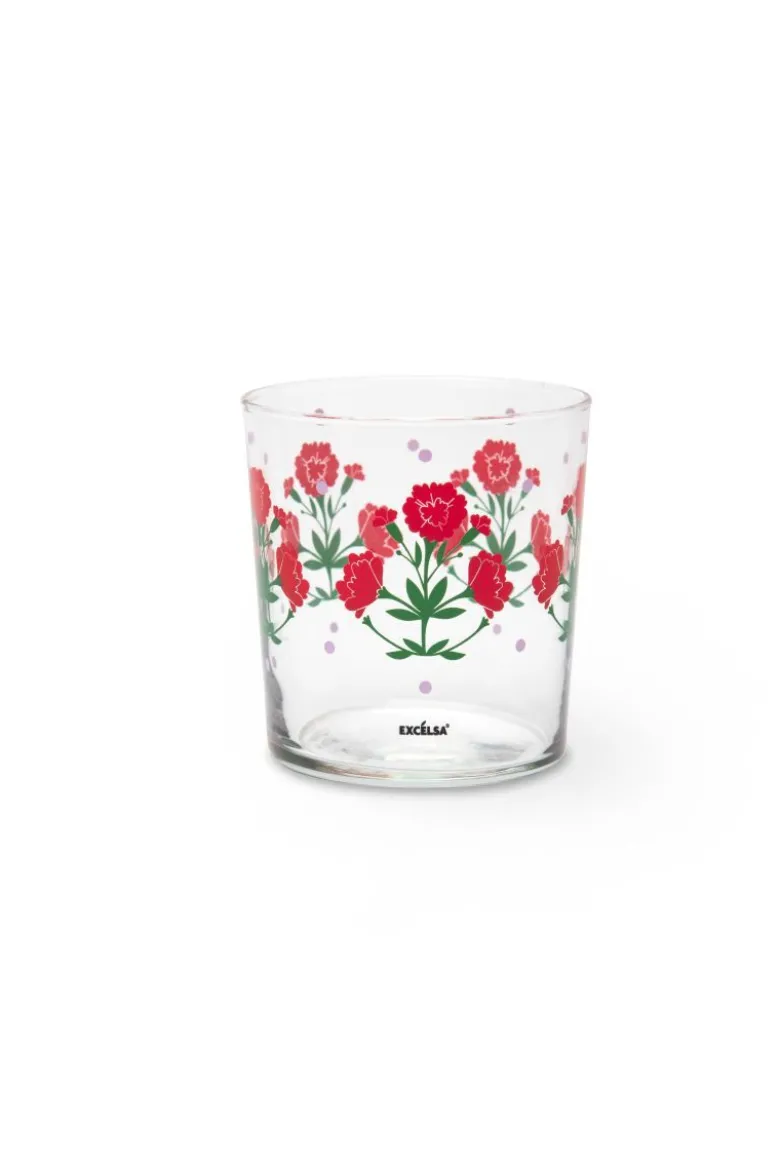 Bicchieri acqua, 6 pezzi, stile primaverile