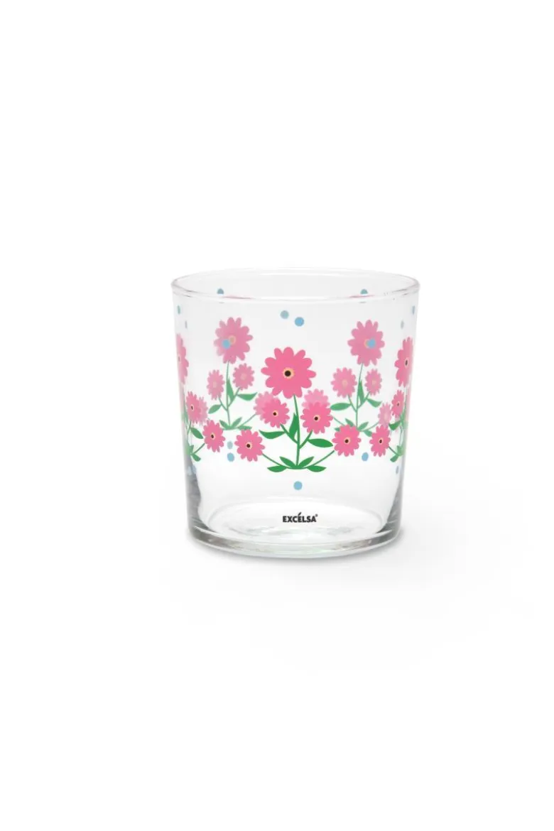 Bicchieri acqua, 6 pezzi, stile primaverile