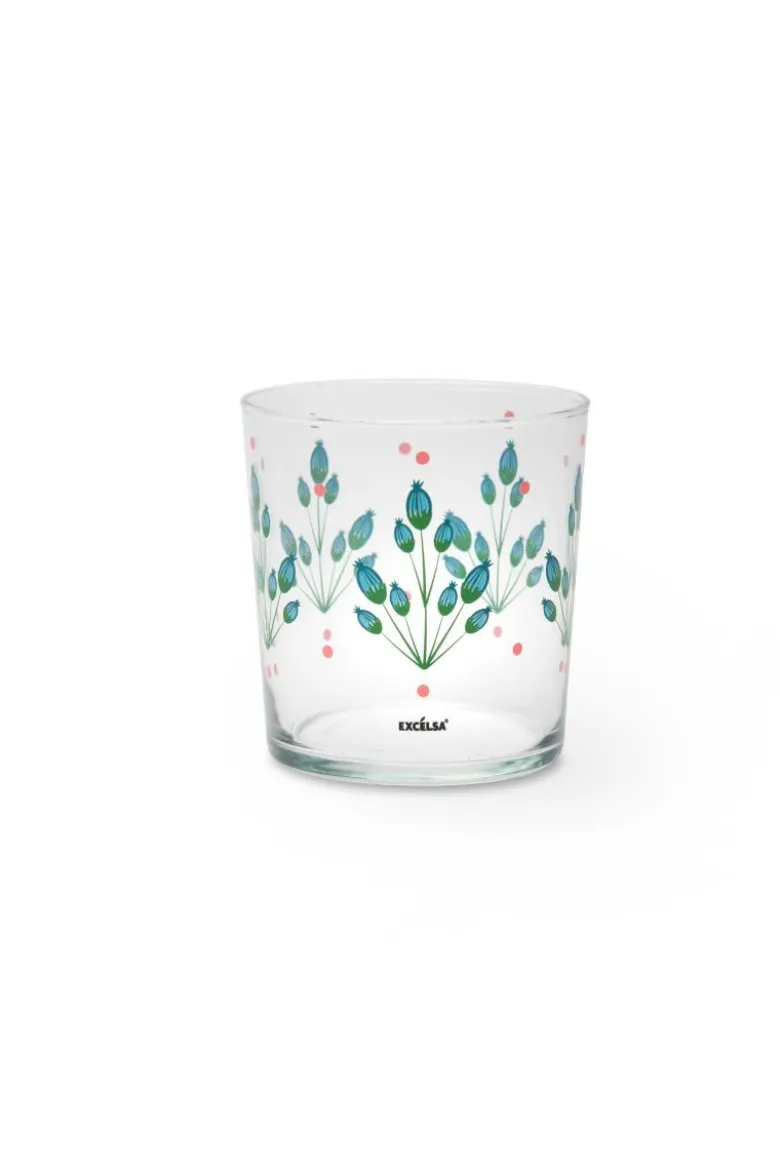 Bicchieri acqua, 6 pezzi, stile primaverile