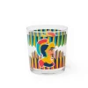 Bicchieri acqua, 6 pezzi, stile siciliano