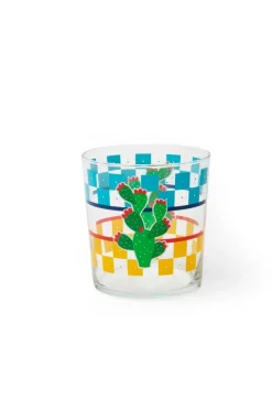 Bicchieri acqua, 6 pezzi, stile siciliano