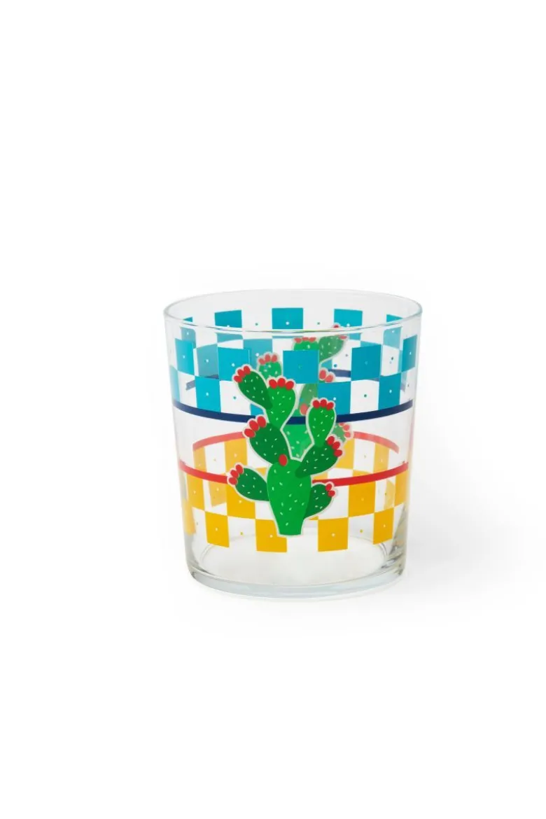 Bicchieri acqua, 6 pezzi, stile siciliano