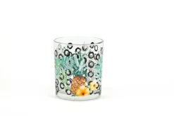 Bicchieri acqua, 3 pezzi, tropicale